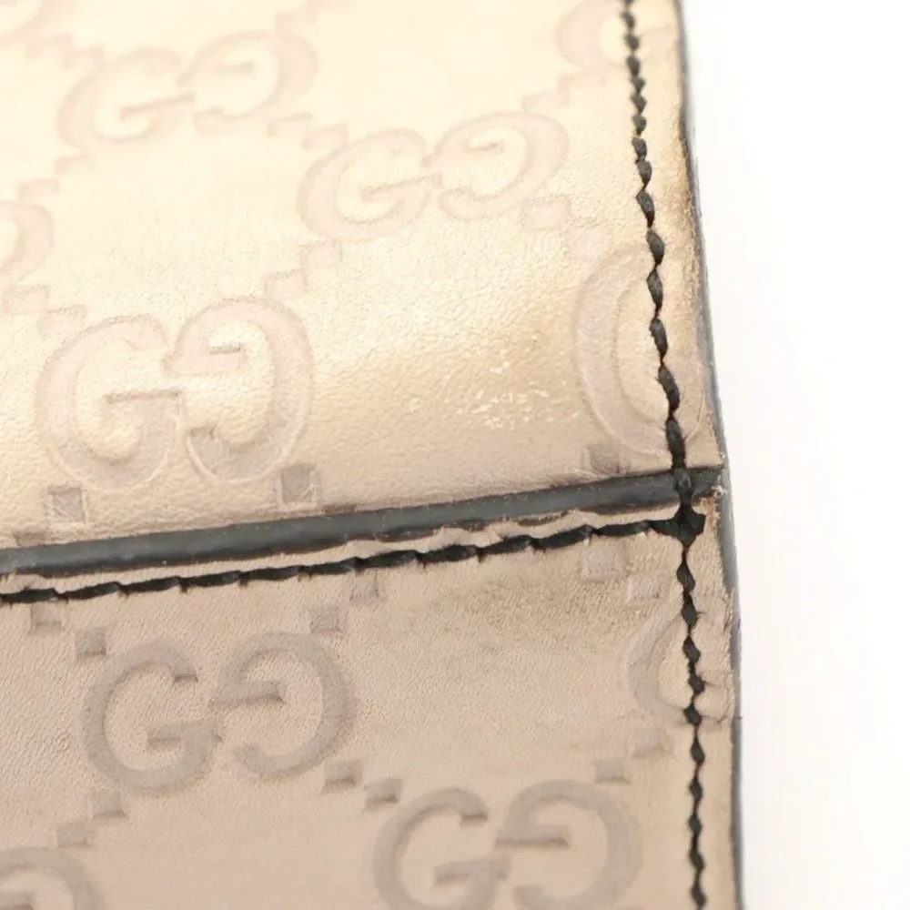 Authentic Gucci Emily Chain Flap Bag Medium in Guccissima Leather - Picture 10 of 12